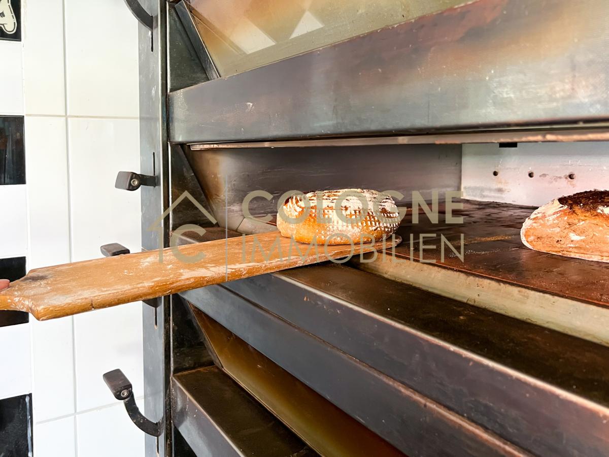 Backofen im Zubereitungsraum 