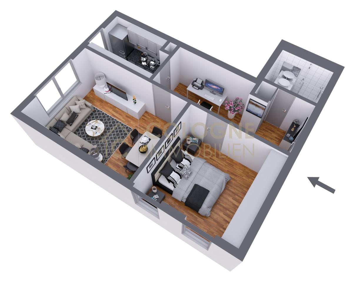 Grundriss Erdgeschosswohnung