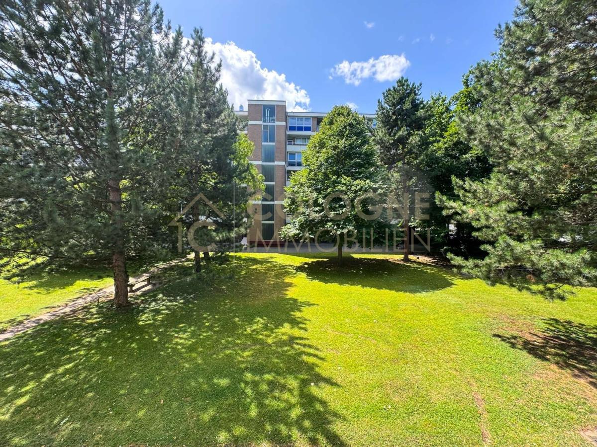 Luftansicht auf Wohnanlage