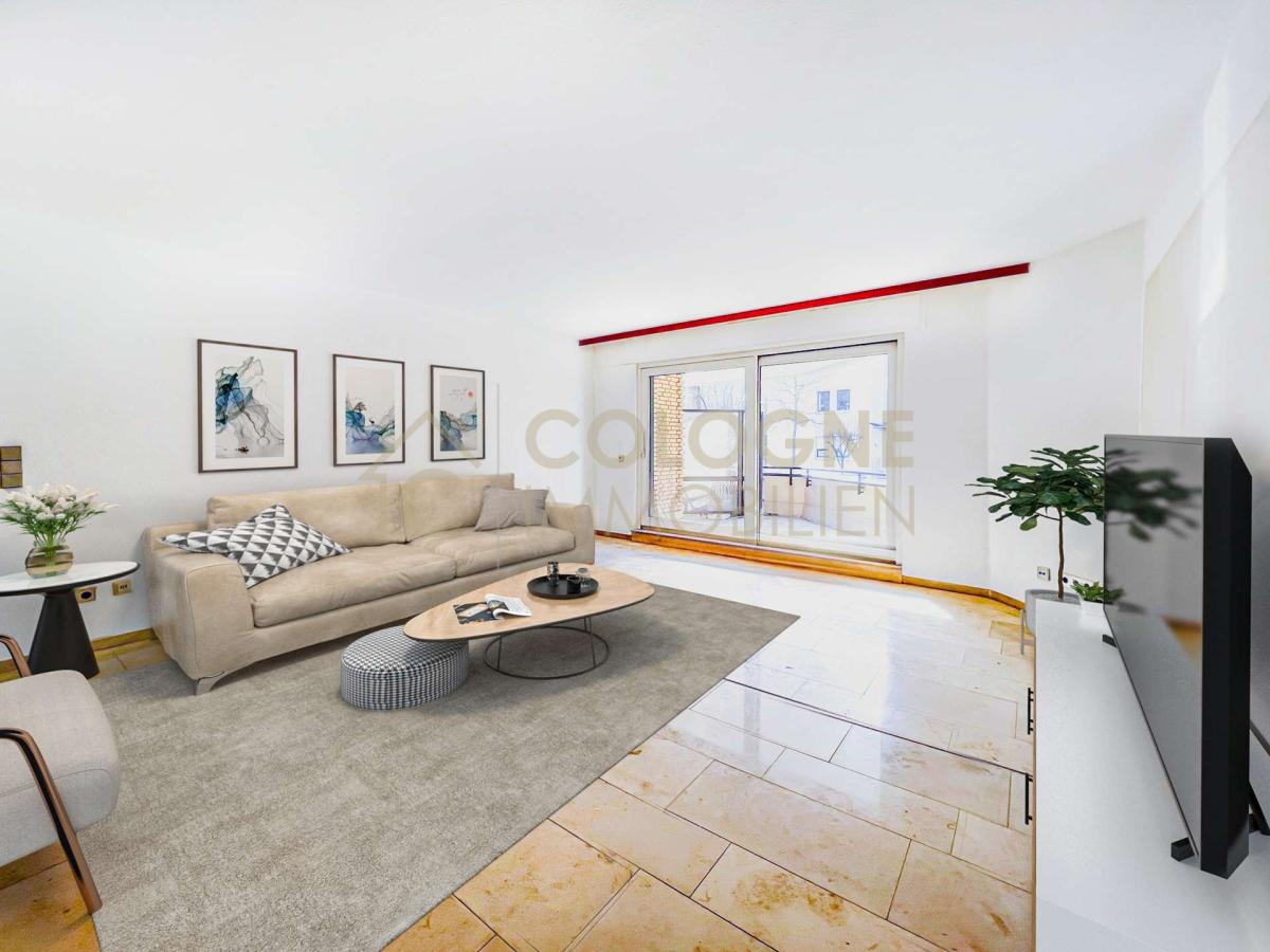 großzügiges Wohnzimmer