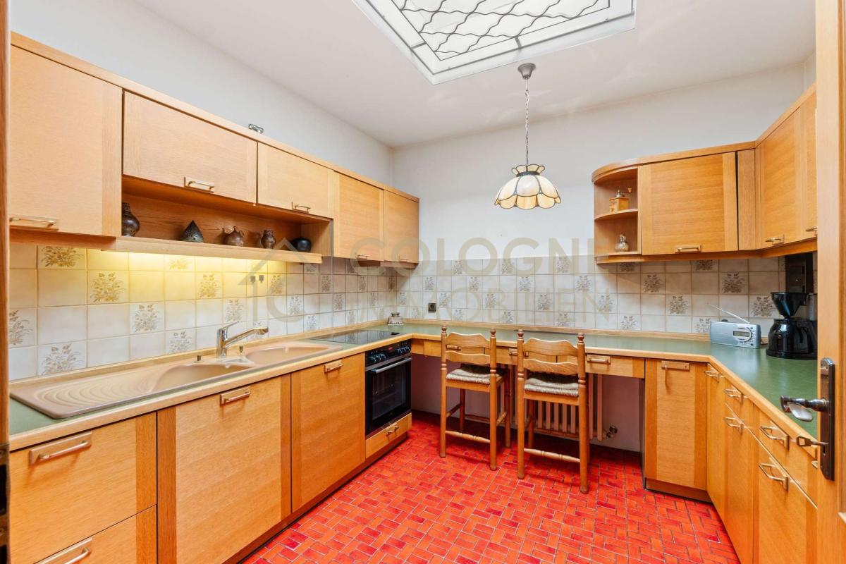 Küche mit Oberlicht