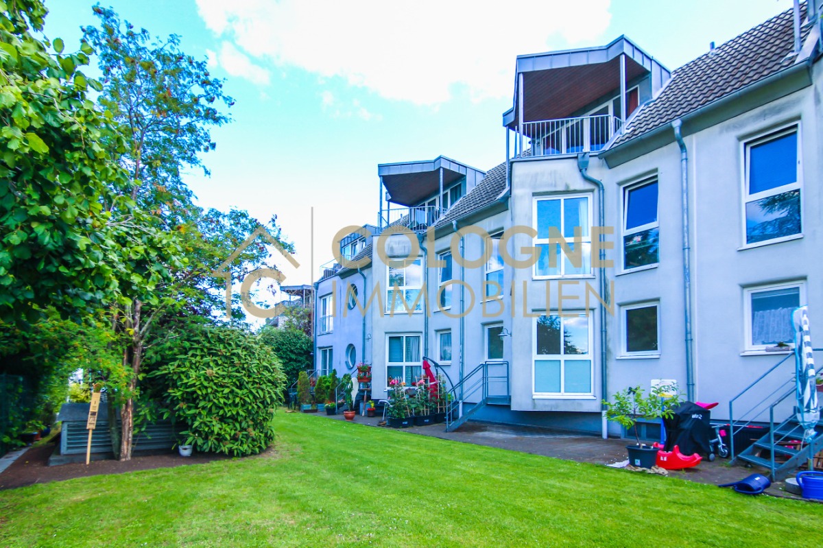 Erholungsgemeinschaftsgrünflächen mit der privaten Terrasse