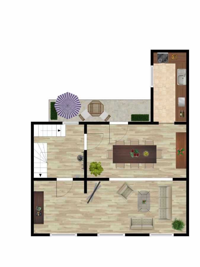 Grundriss Obergeschoss