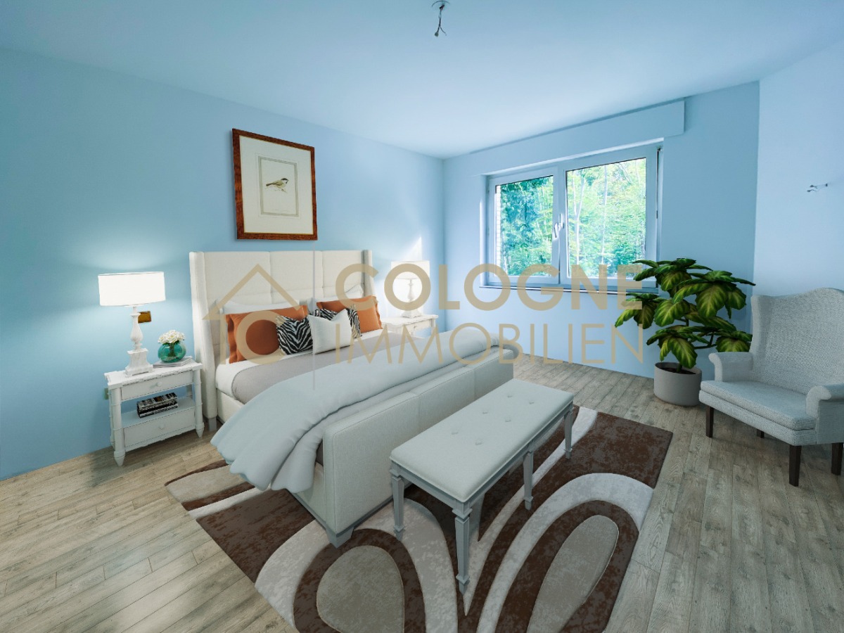 Schlafzimmer (virtuell eingerichtet)