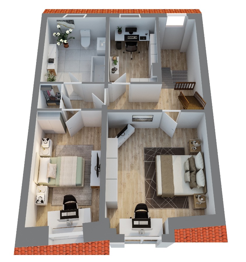 Grundriss: Dachgeschoss