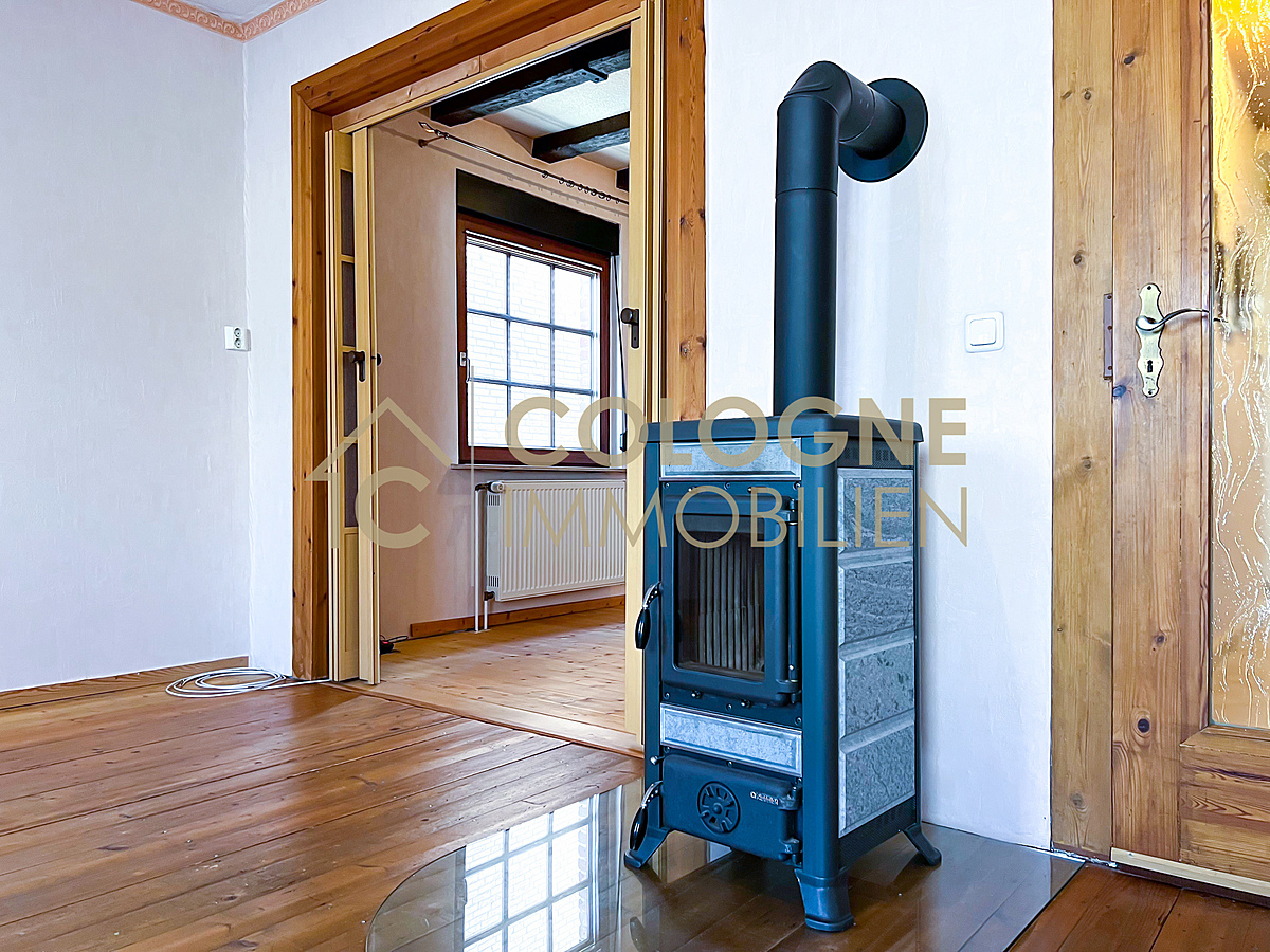 Kamin im Wohnzimmer