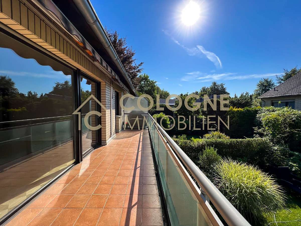 12 m² Balkon mit Ausblick