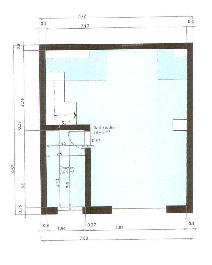 Grundriss Dachgeschoss