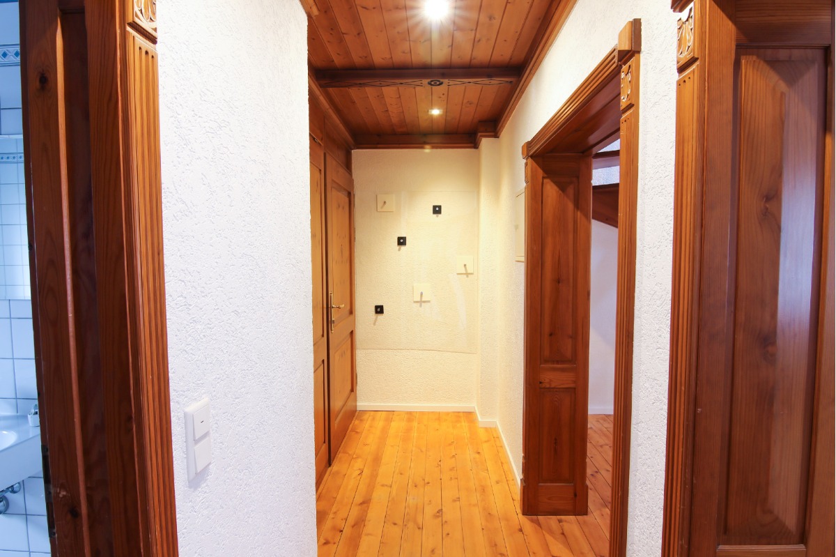 Eingang zur Wohneinheit - Garderobe
