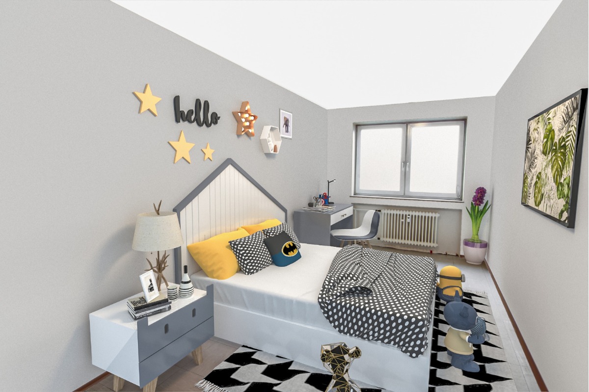 Kinderzimmer - virtuelle Einrichtungsidee