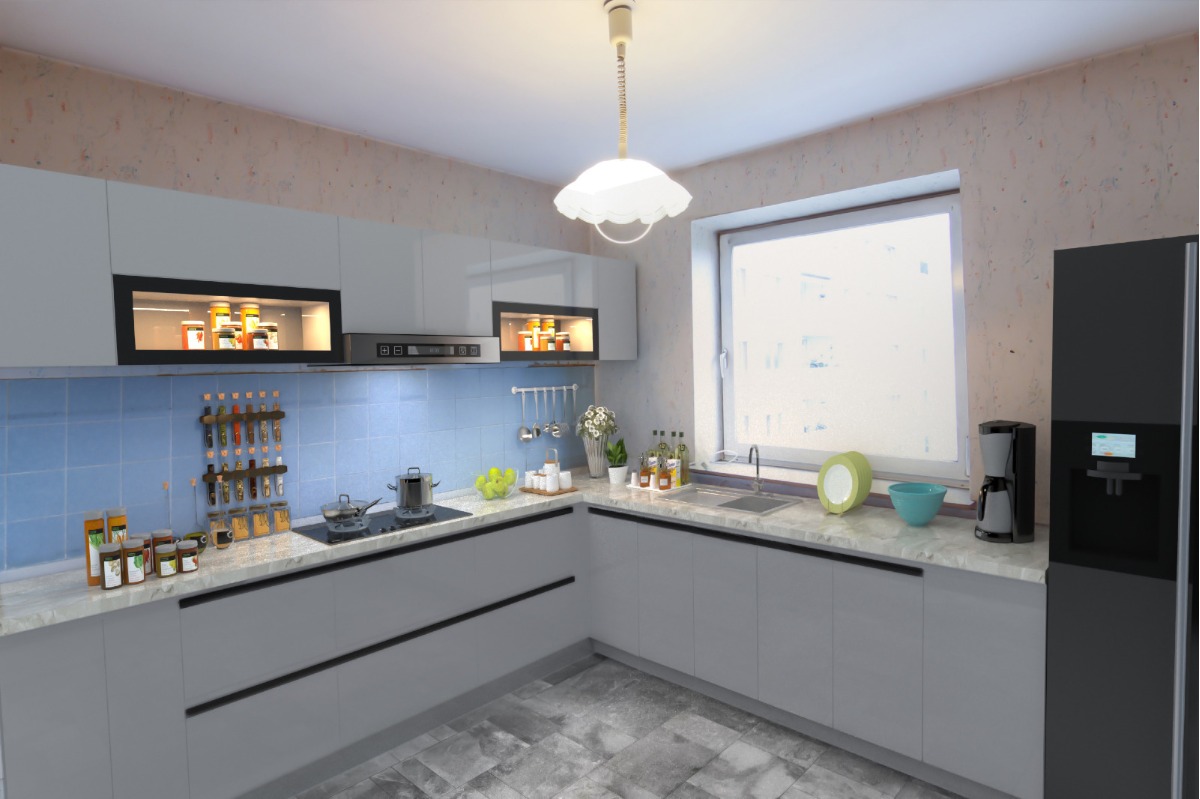 Küche - virtuelle Einrichtungsidee