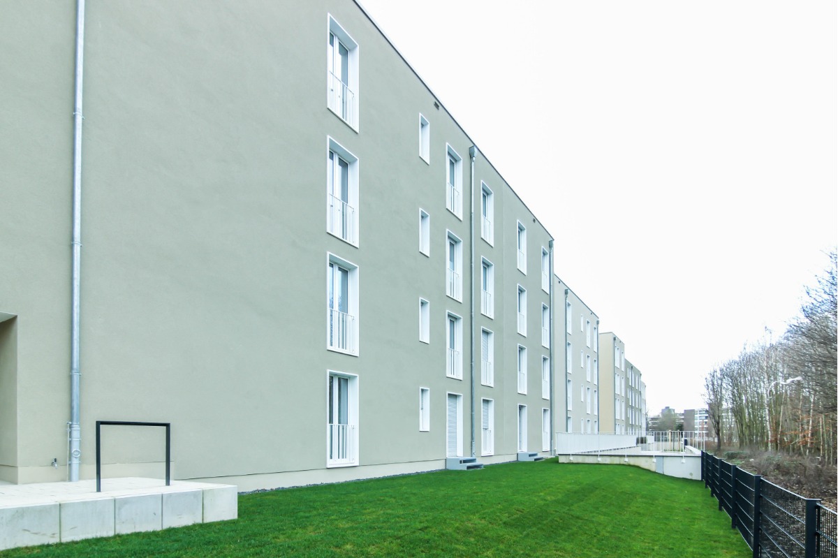 Gartenseite hinten am Haus 22