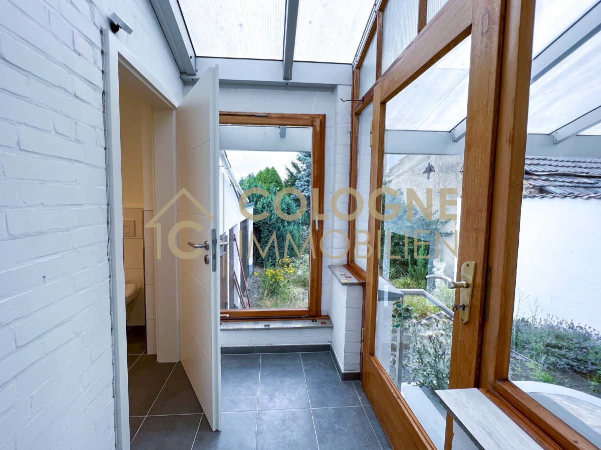 Ausgang zur Terrasse und Gäste-WC